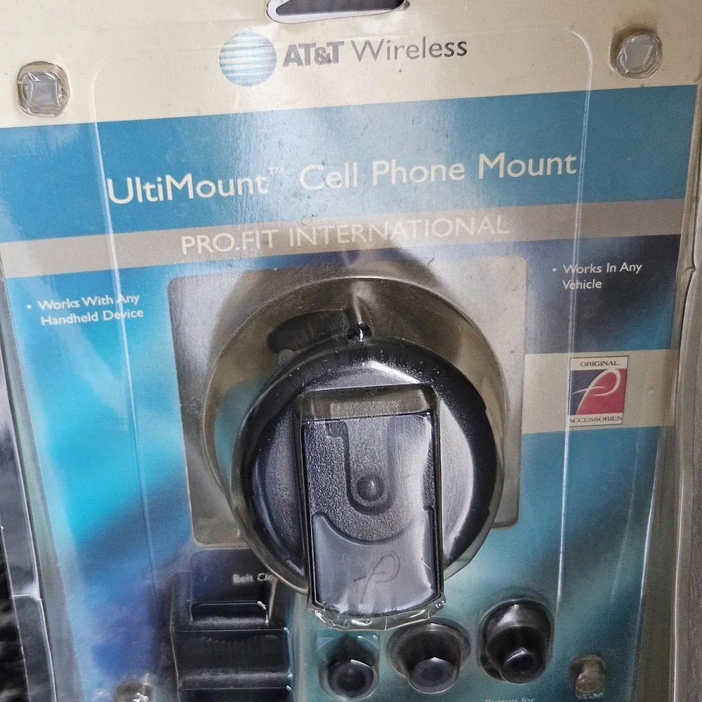 Vintage NOS AT&T Wireless UltiMount™ Cell Phone‎ Mount by PRO.FIT INTERNATIONAL